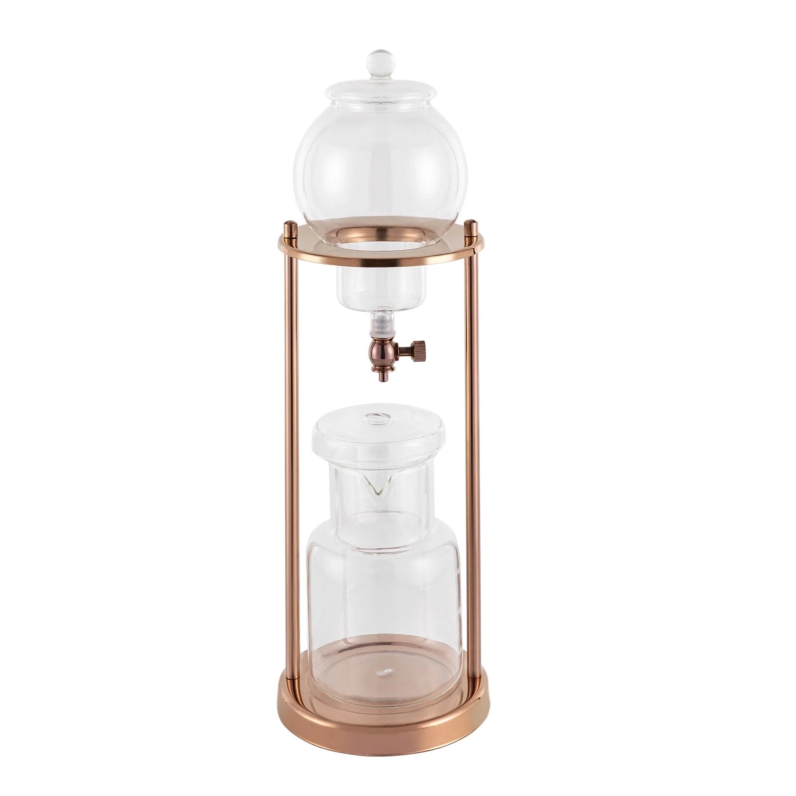 Cold Brew Coffee Maker Iced Dripper Pot 600ml Gold W1233