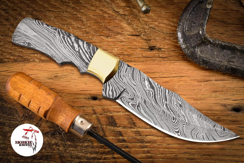 Custom Damascus Steel Blank Blade 9.0" for Knife Making E669