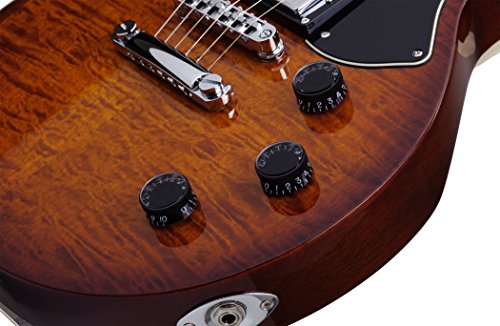 6-String Electric Guitar Trans Black Satin J244106