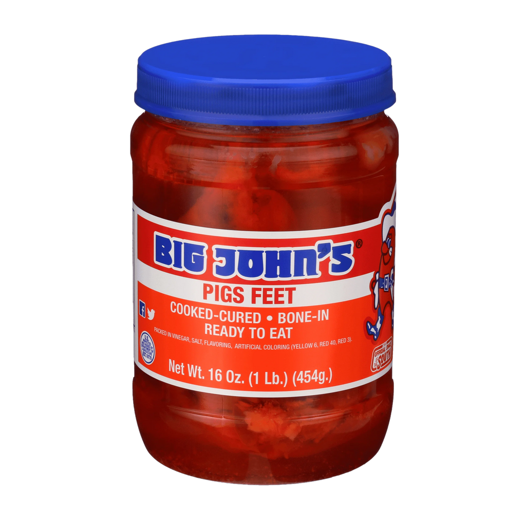 Big John's Pickled Pigs feet 16 oz