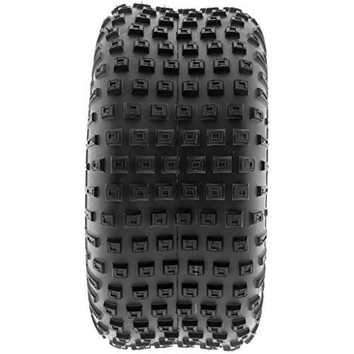 22x11-8 ATV Golf Cart Lawn Mower Knobby Tires, 6 PR, Tubeless Q3263