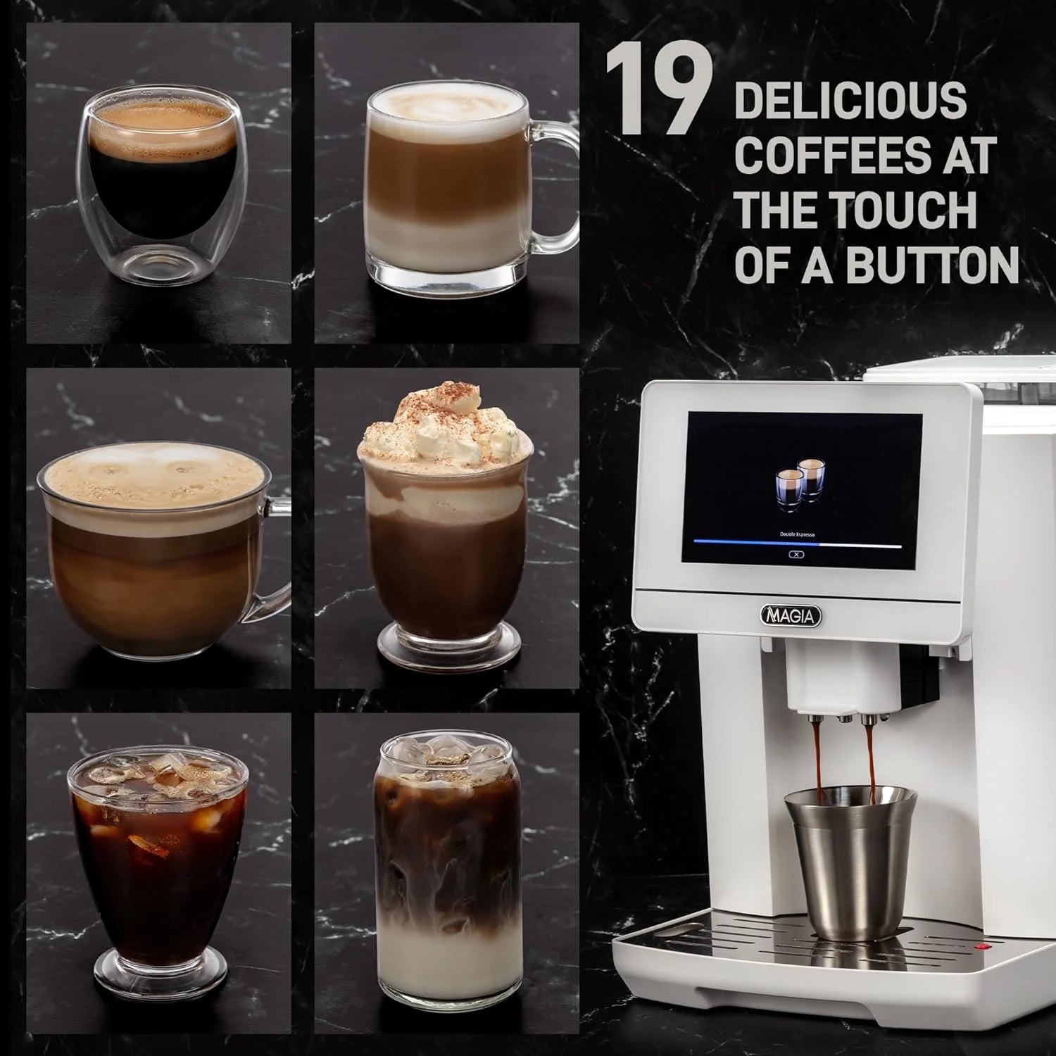Espresso Machine with Grinder and Milk Frother Z69130