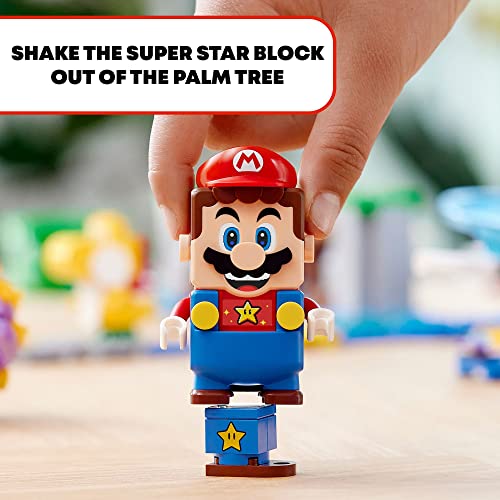 Super Mario Big Urchin Beach Ride Expansion Set Building Kit Z904