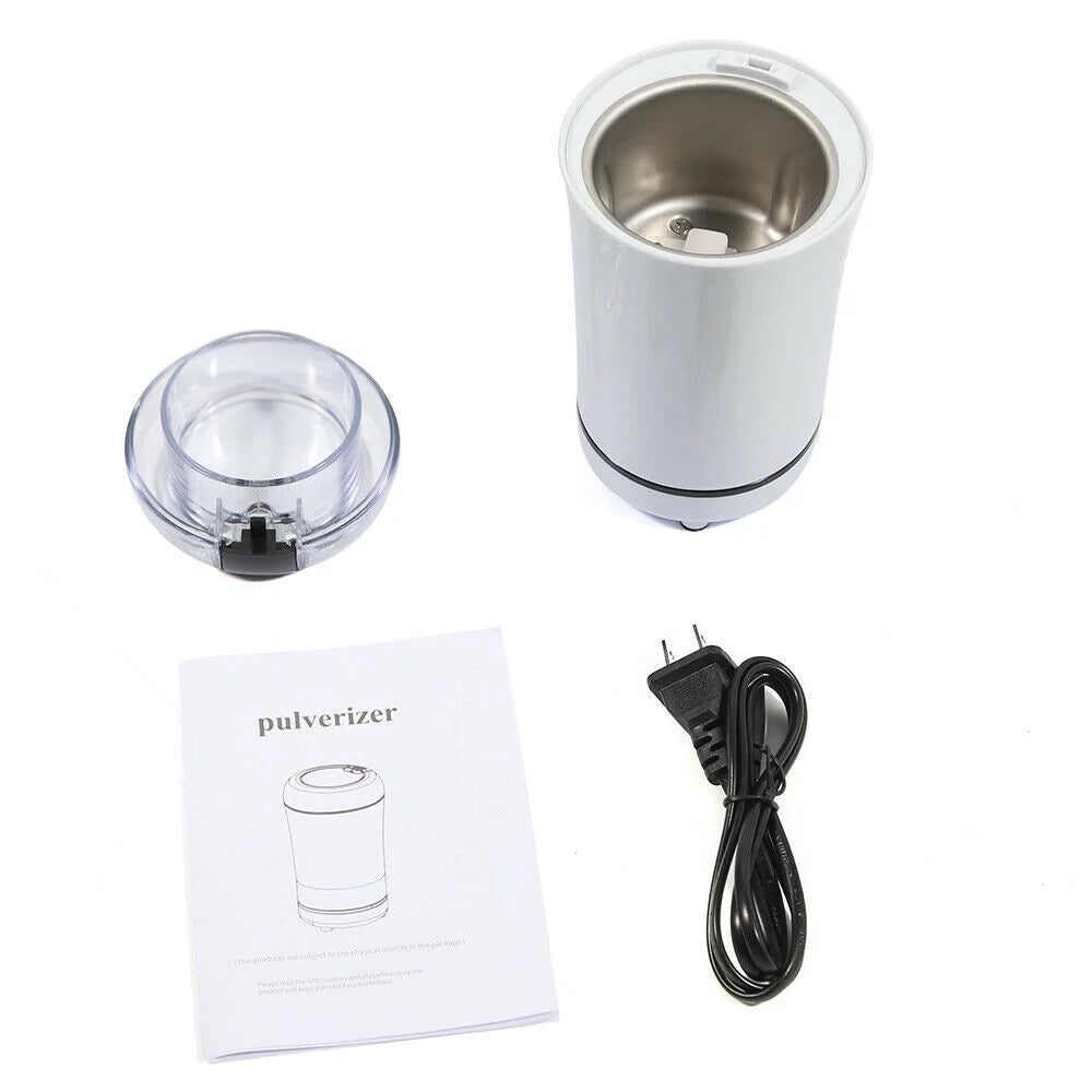 Electric Coffee Bean Grinder for Nut Seed Herb Spice X648