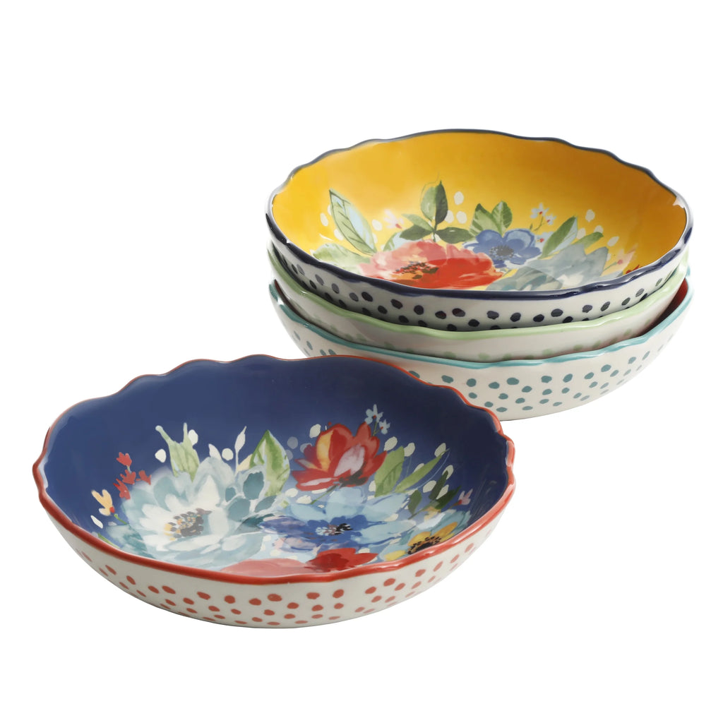 4-Piece Pasta Bowl Set V2993