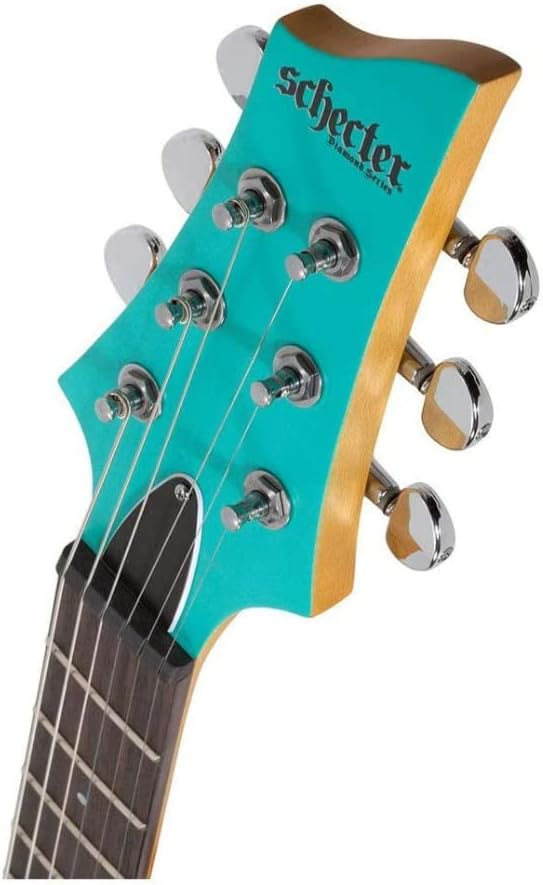 6-String Electric Guitar, Right-Hand, Satin Aqua J319