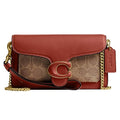 Coach Womens Coated Canvas Signature Tabby Wristlet