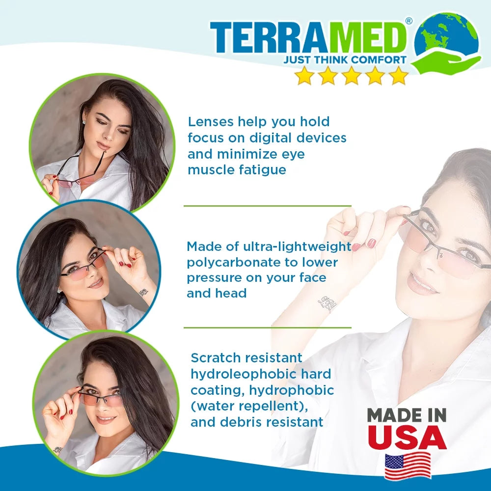 Migraine Glasses for Light Sensitivity and Eye Strain Relief M543