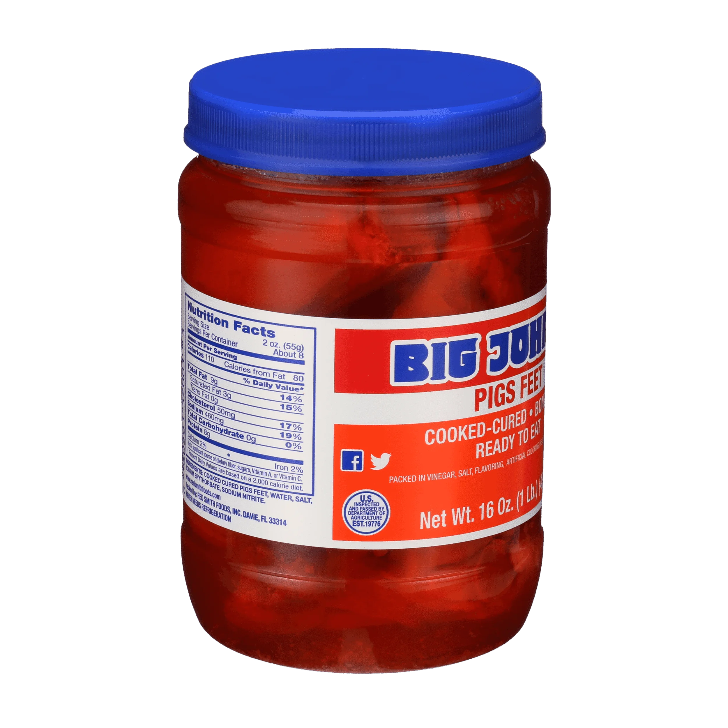 Pickled Pigs Feet 16 oz C55892