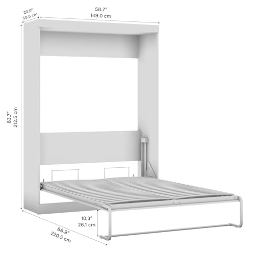 Murphy Bed in Bark Gray for Multipurpose Room Q727