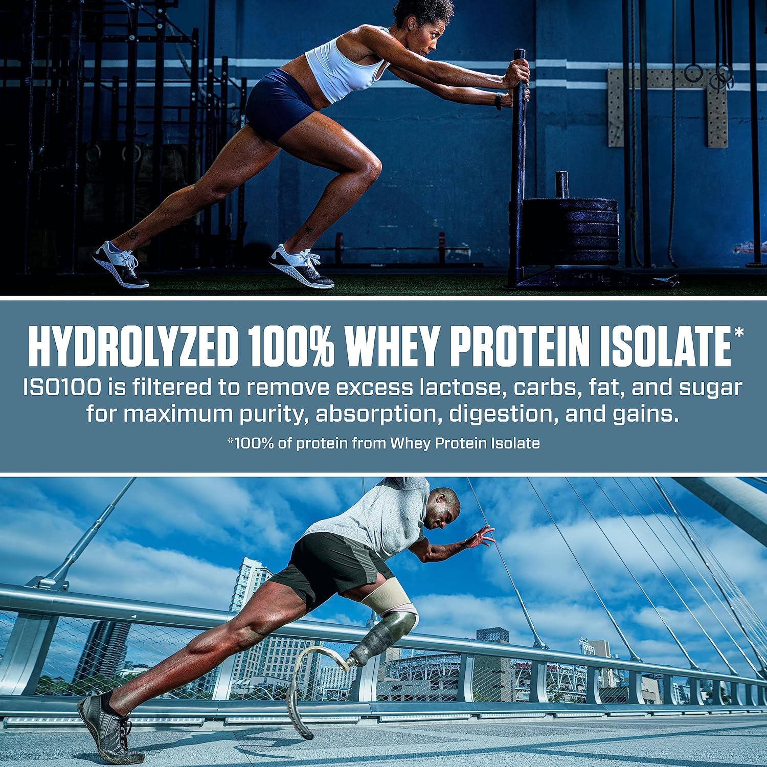 Hydrolyzed Whey Protein Powder, 25g Protein, Glazed Donut Flavor N310