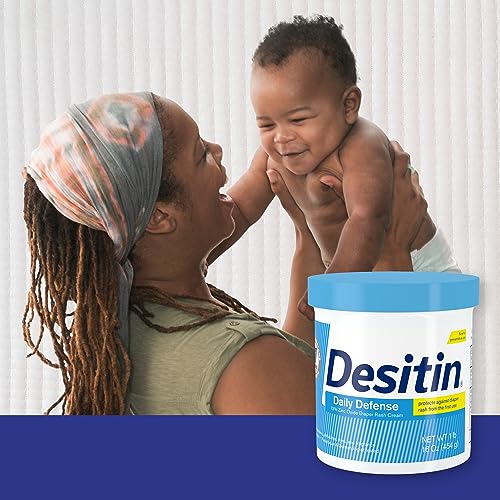 Diaper Rash Cream with 13% Zinc Oxide, Hypoallergenic, 16 oz H749803
