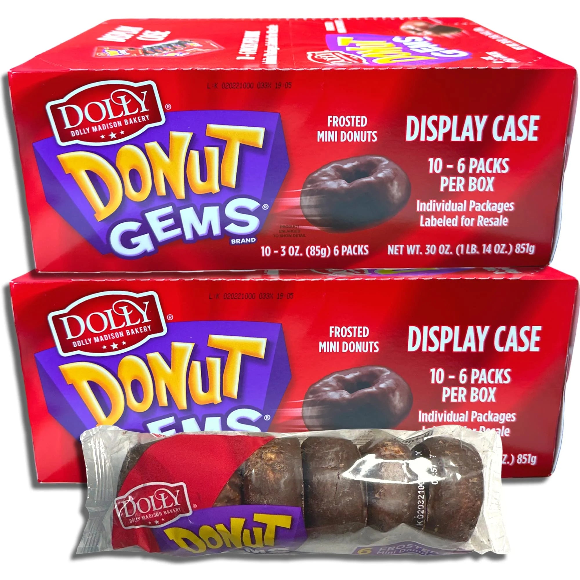 Mini Donuts Variety Pack, 12 Packs (72 Donuts) X1046