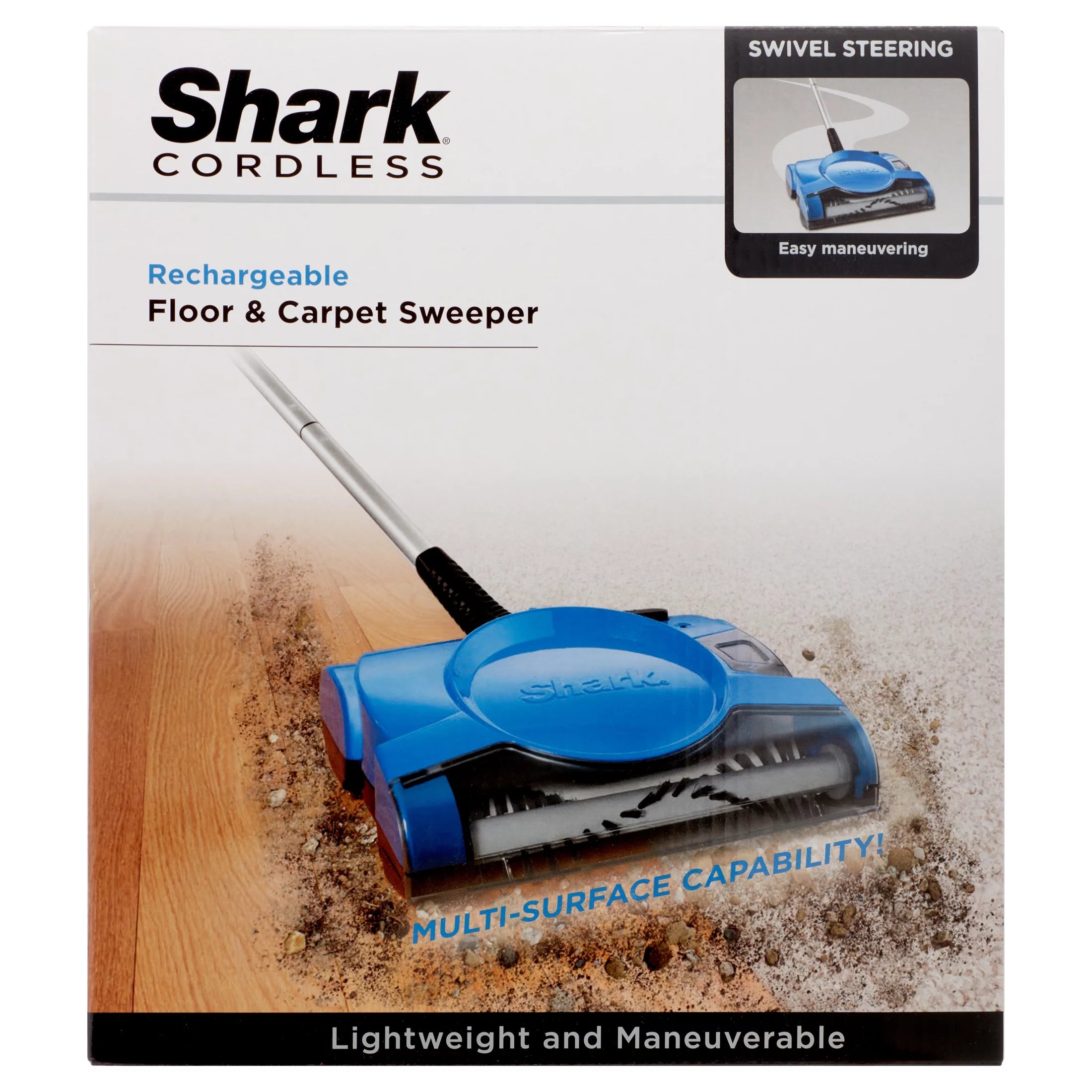 Cordless Rechargeable Floor and Carpet Sweeper A382263