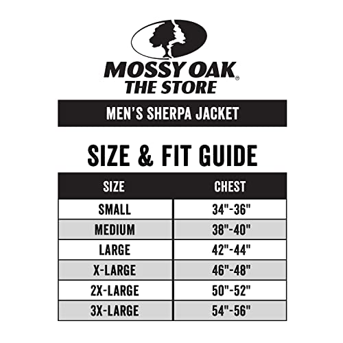 Men's Sherpa Fleece Lined Camo Hunting Jacket Q7160
