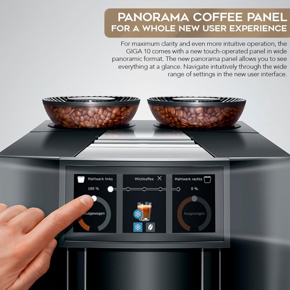 Automatic Espresso Machine with Milk System Cleaner Bundle U145