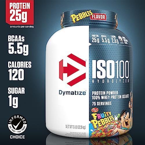 Hydrolyzed Whey Protein Powder, Cocoa Pebbles Flavor, 25g Protein, 5 Pound P3912