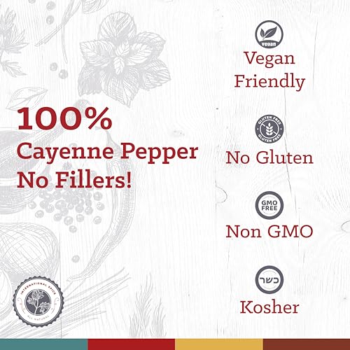 Red Cayenne Pepper Seasoning Powder, 3 lb. Bag G403