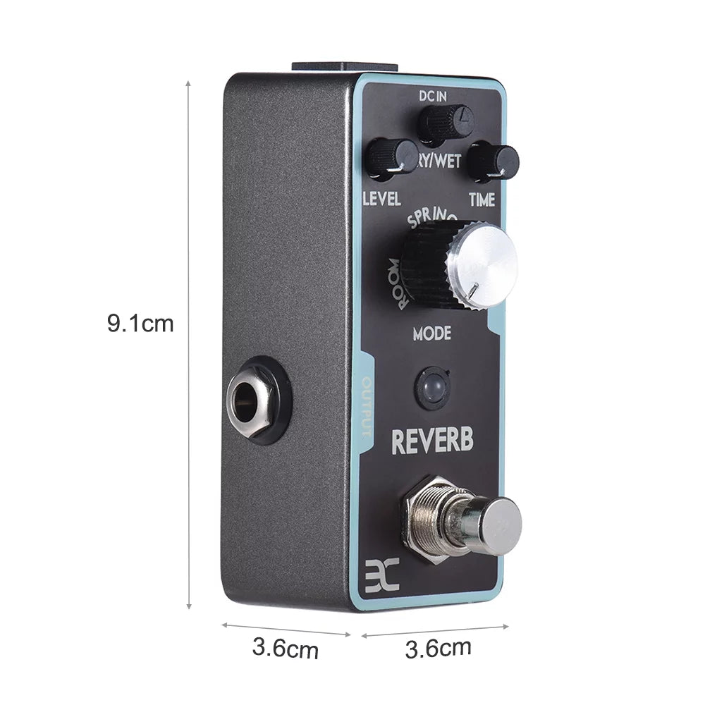 Reverb Guitar Effect Pedal True Bypass B186