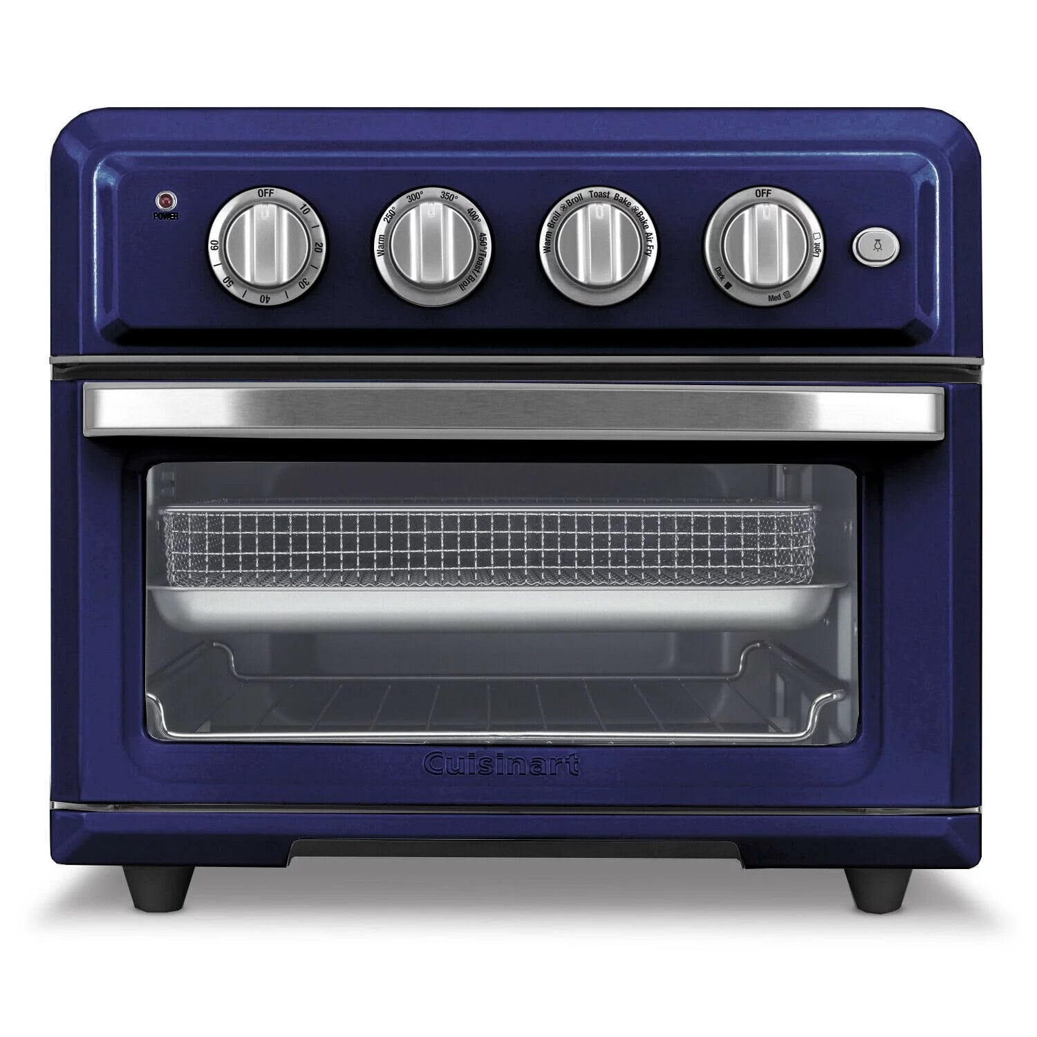 Convection Toaster Oven Air Fryer with Light, Navy Blue M286