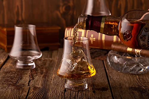 Bourbon Whiskey Crystal Glass Snifter, Set of 2, 9oz C1039