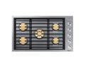 Dacor Dtg36m955f Contemporary 36" Wide Built-In Natural Gas Cooktop - Stainless Steel