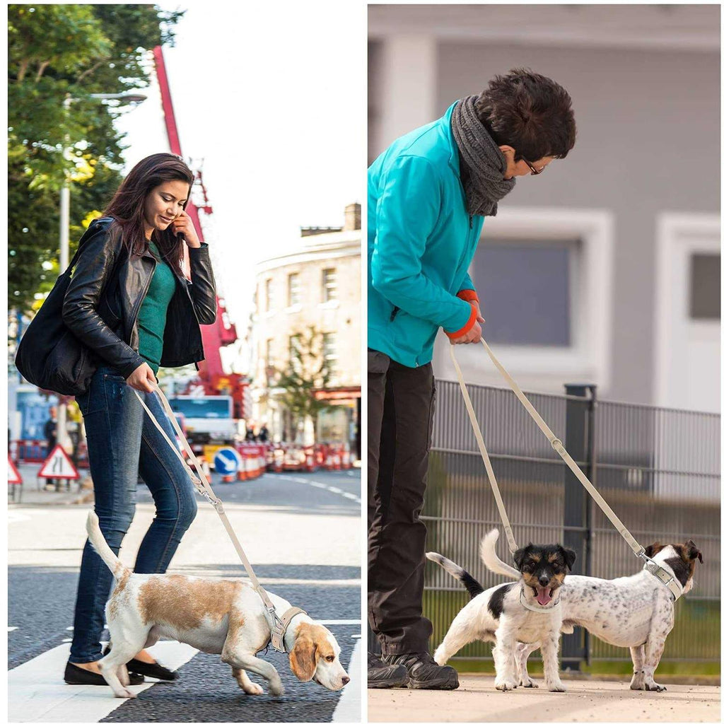 Waterproof Dog Leash with 2 Hooks for Walking, Adjustable Lengths V102