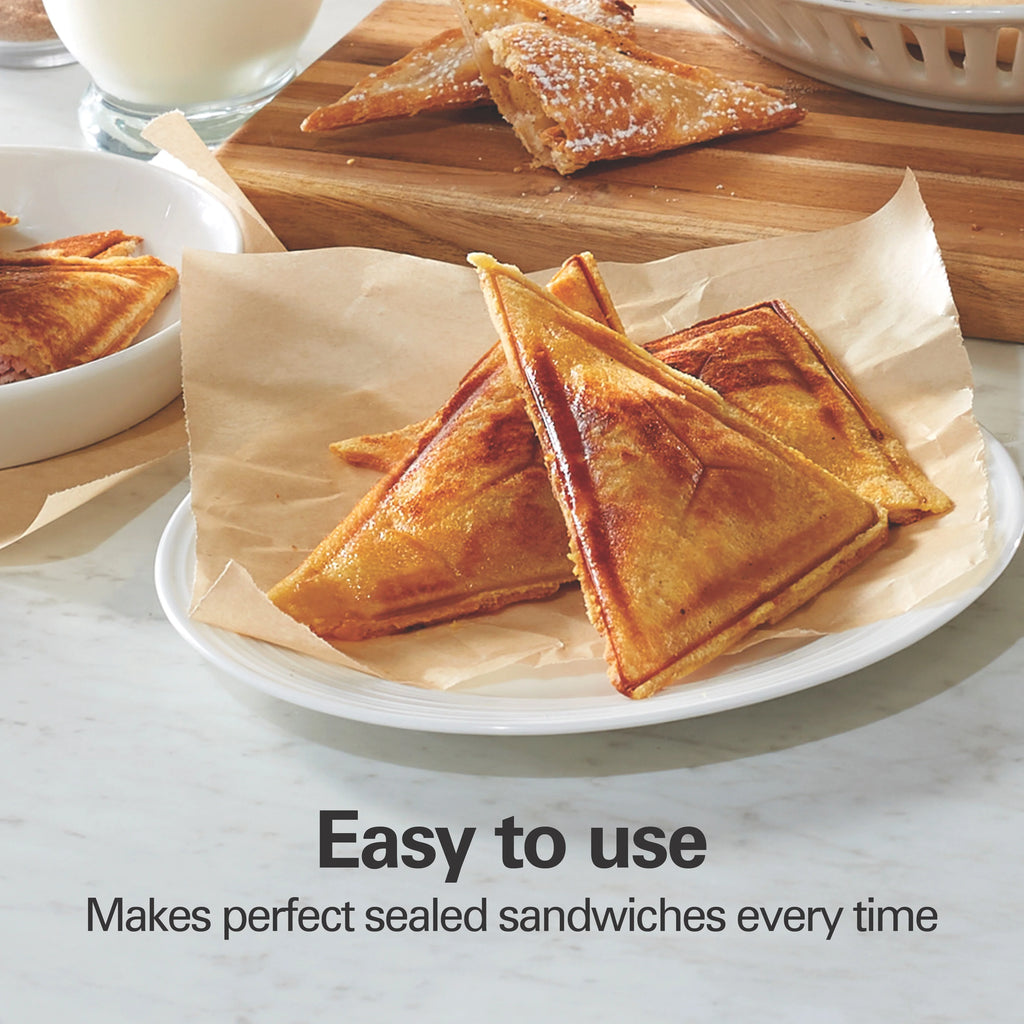 Nonstick Sandwich Maker, Compact and Easy to Store K81268