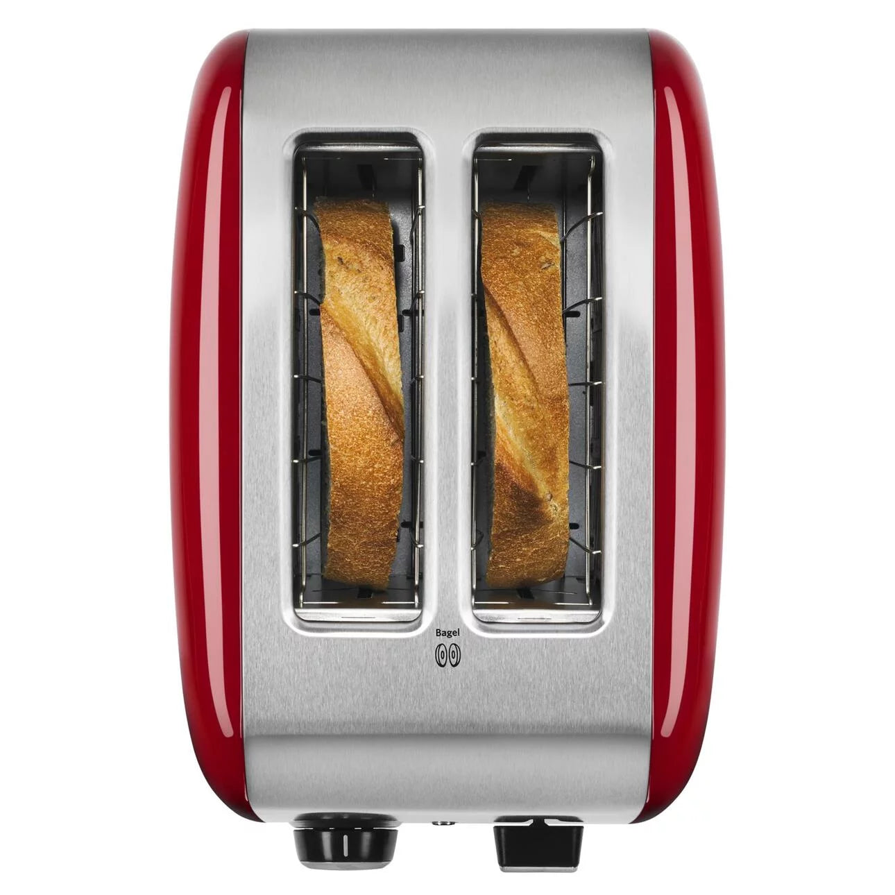 2-Slice Toaster with Manual Lift Lever, Red I8870