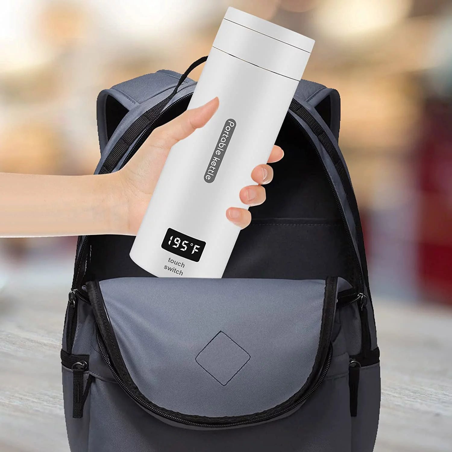 Portable Electric Kettle 380ML with Auto Shut-Off Z7680
