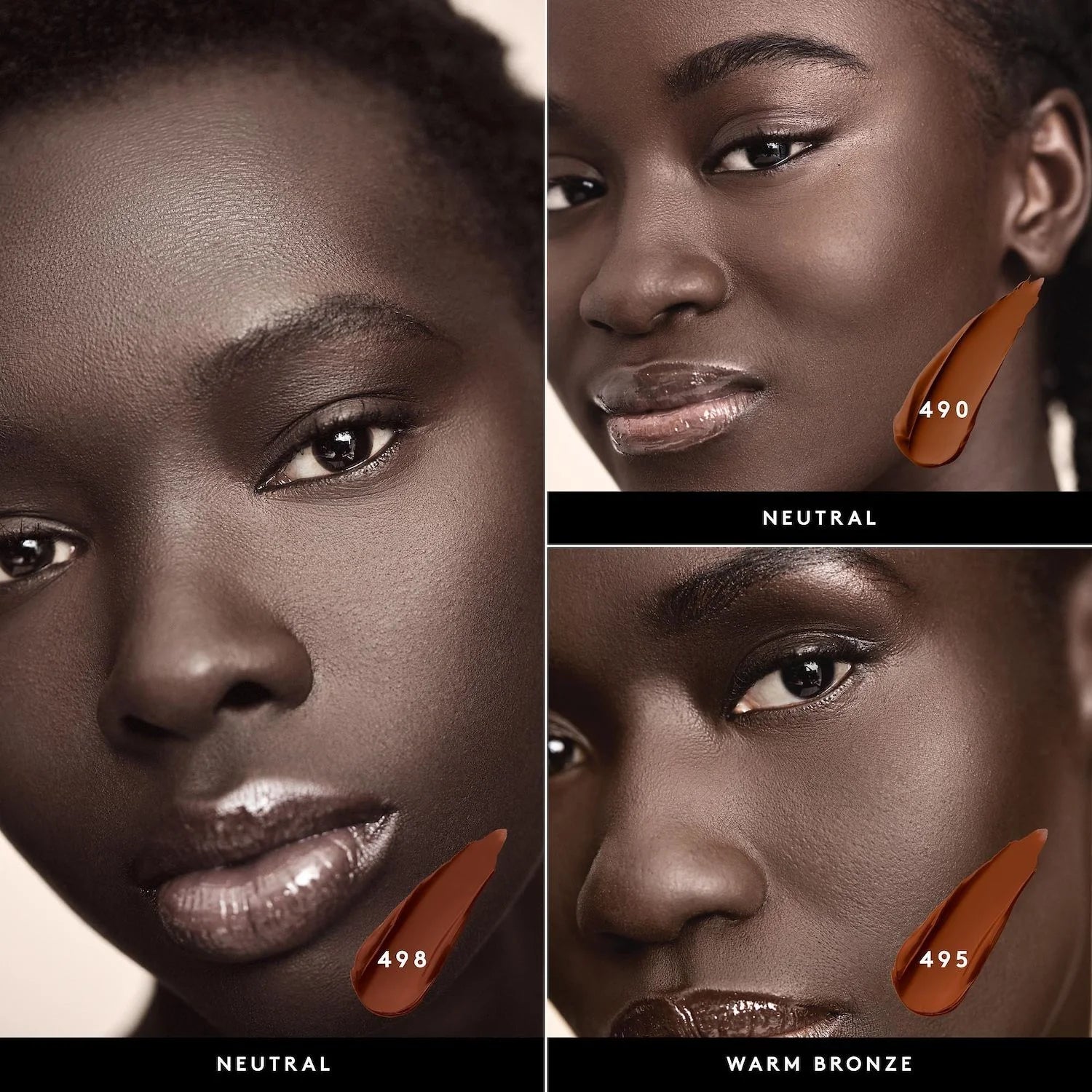 Longwear Liquid Concealer for Deep Skin with Neutral Undertones B5456