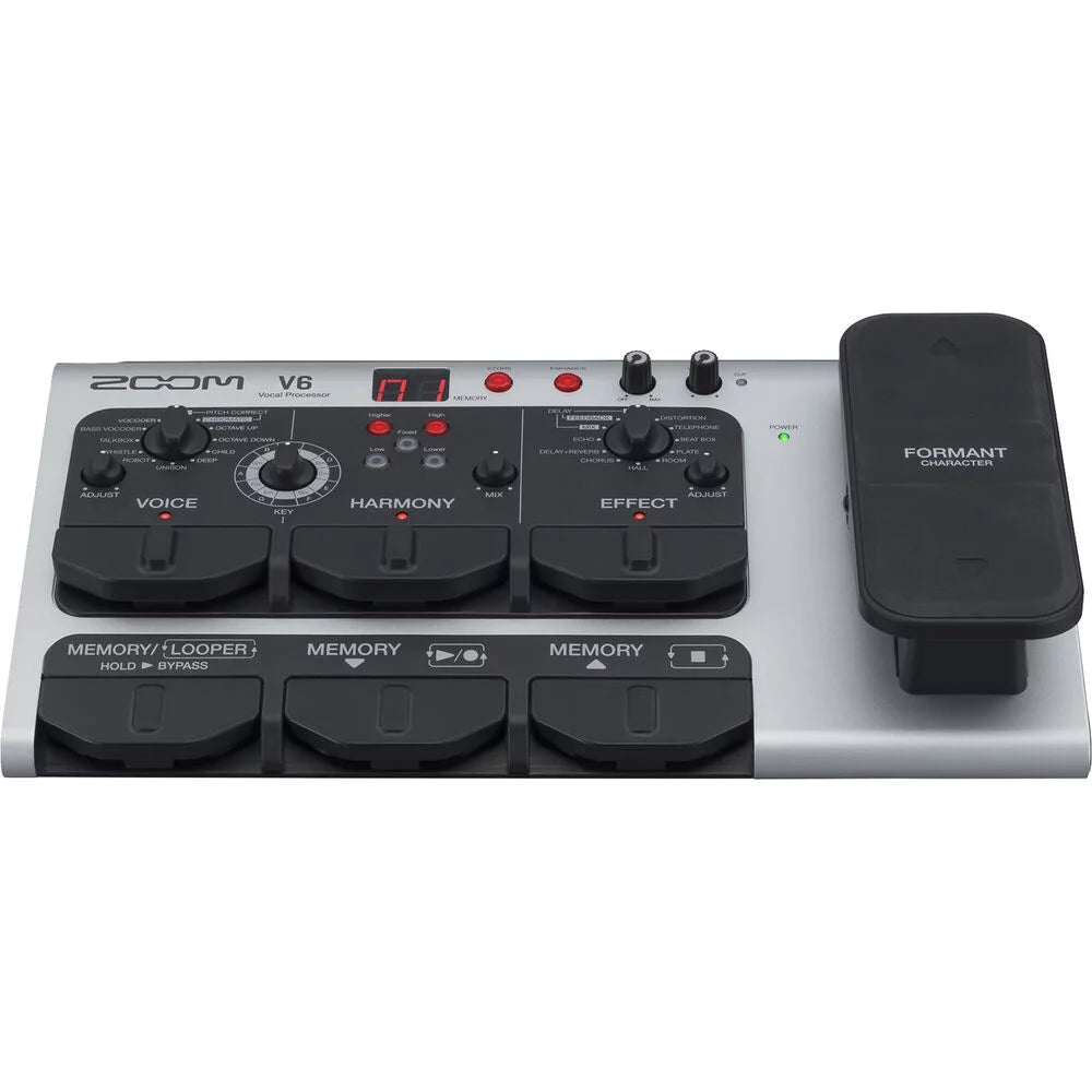 Vocal Processor Pedal with Multi-Effects Q11272