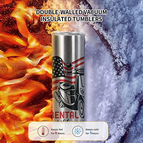 10 Pack 20oz Sublimation Tumblers with Lid and Straw W8360