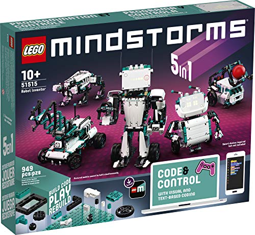 Robot Inventor Building Set STEM Kit for Kids with Remote Control Robots (949 Pieces) G694661