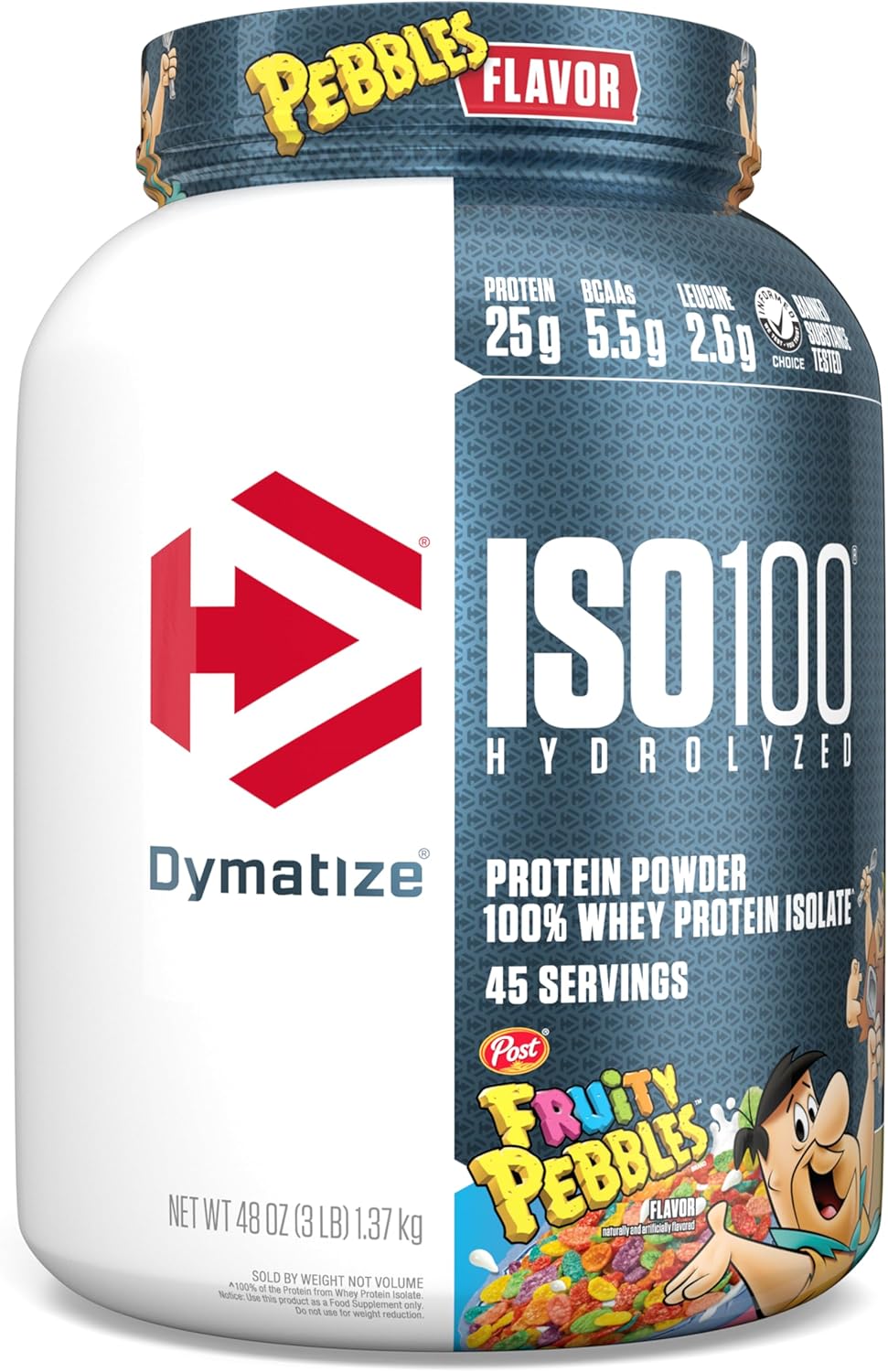 Hydrolyzed Whey Protein Powder, 25g Protein, Glazed Donut Flavor N310