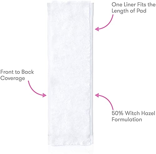 Witch Hazel Perineal Cooling Pad Liners for Postpartum Pain Relief, 24 Count W797003