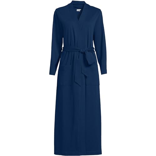 Women's Cotton Long Sleeve Midcalf Robe N621010