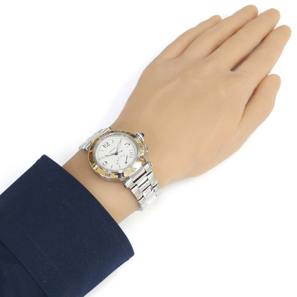 Pre-Owned Pasha Power Reserve Automatic Watch Stainless Steel B854334