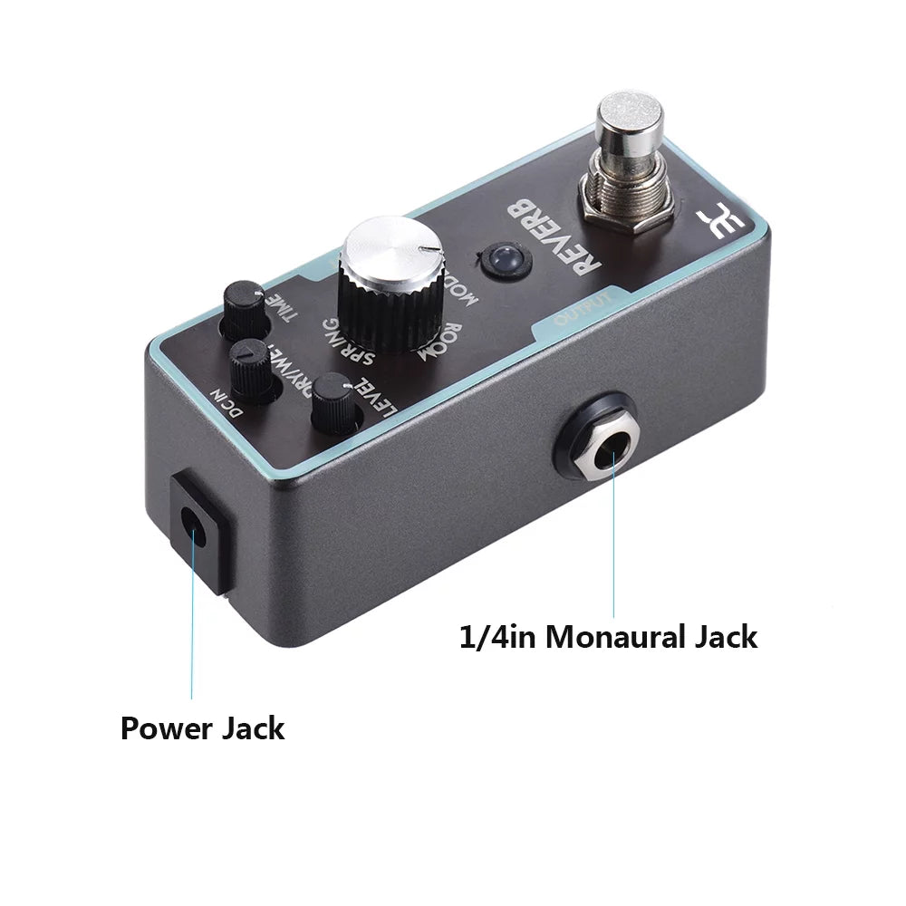 Reverb Guitar Effect Pedal True Bypass I8113