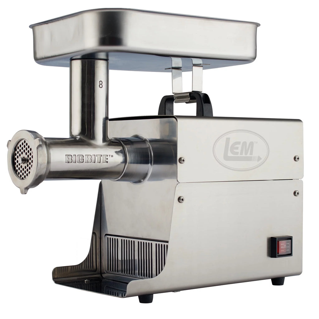 Big Bite #8 Electric SS .50Hp Grinder
