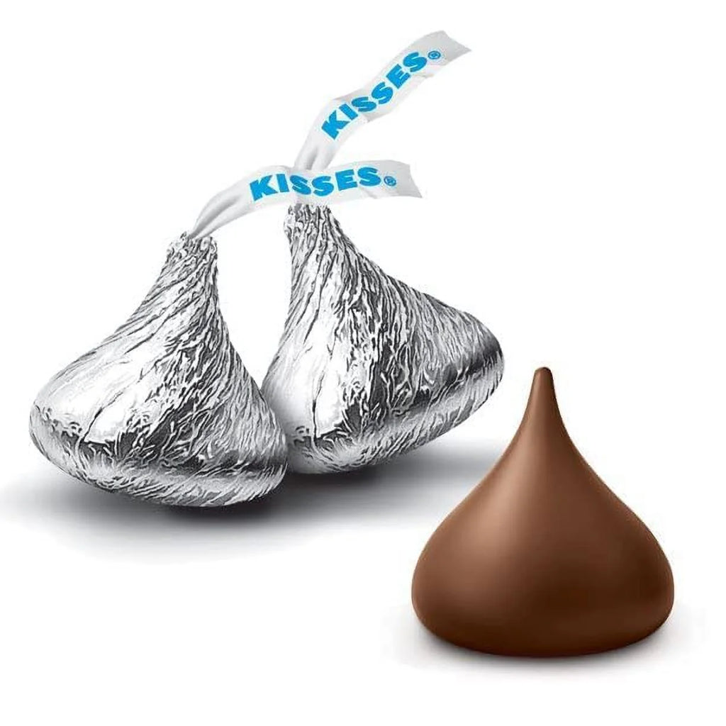 Milk Chocolate Candy in Silver Foil, Bulk Bag, 4 Pound Z174