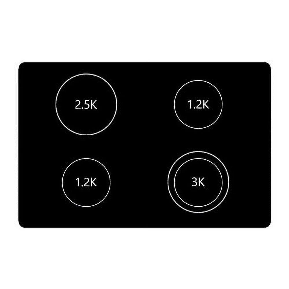 Electric Cooktop 30 Inch, 4 Burners, Ceramic Glass Surface Q552