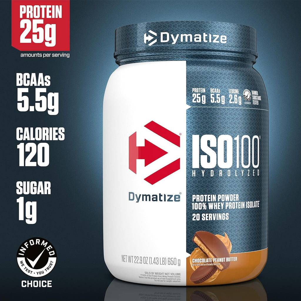 Whey Protein Powder, Chocolate Peanut Butter, 20 Servings I135