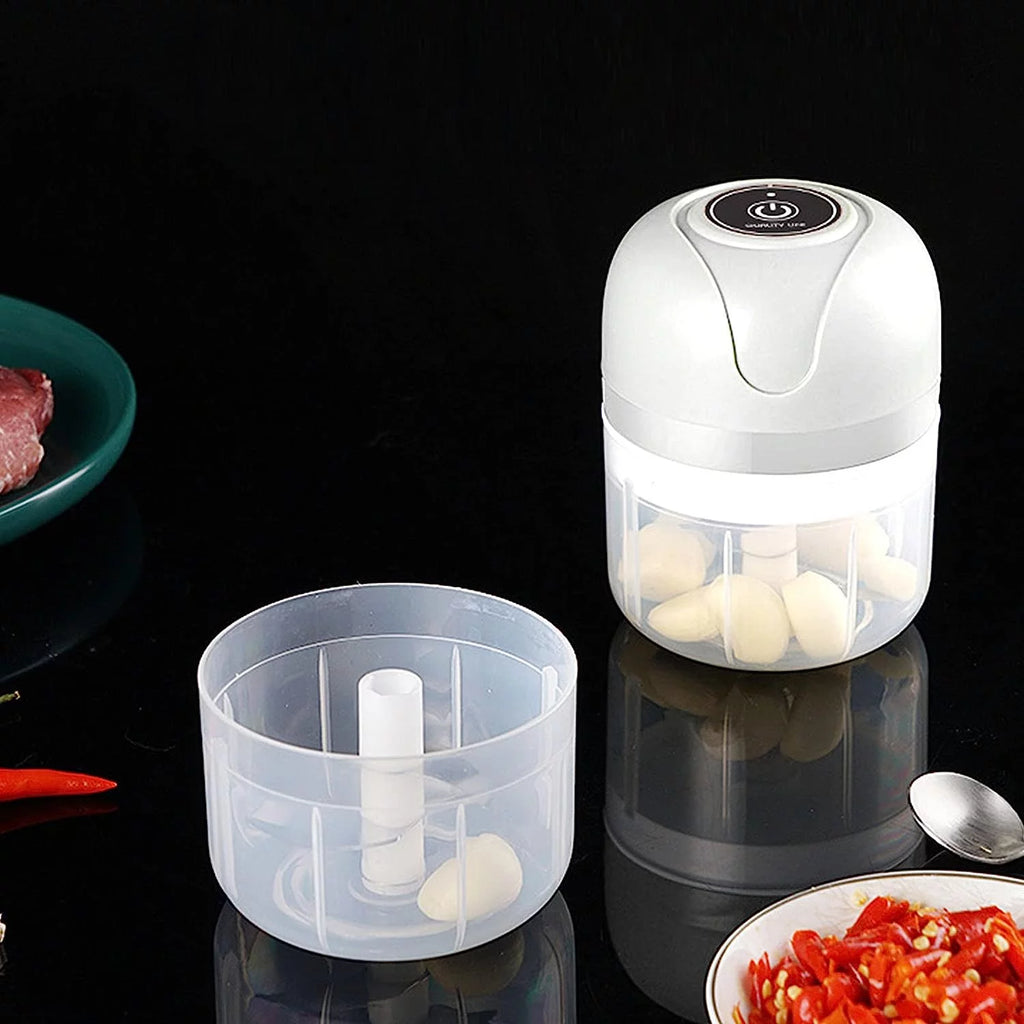 Electric Mini Garlic Chopper, Portable Food Processor for Vegetables S16619