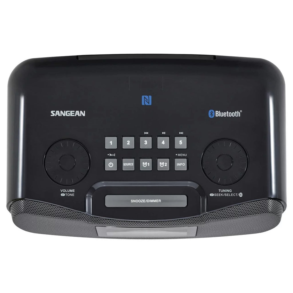 Digital AM/FM Bluetooth Clock Radio with USB Charger G255379