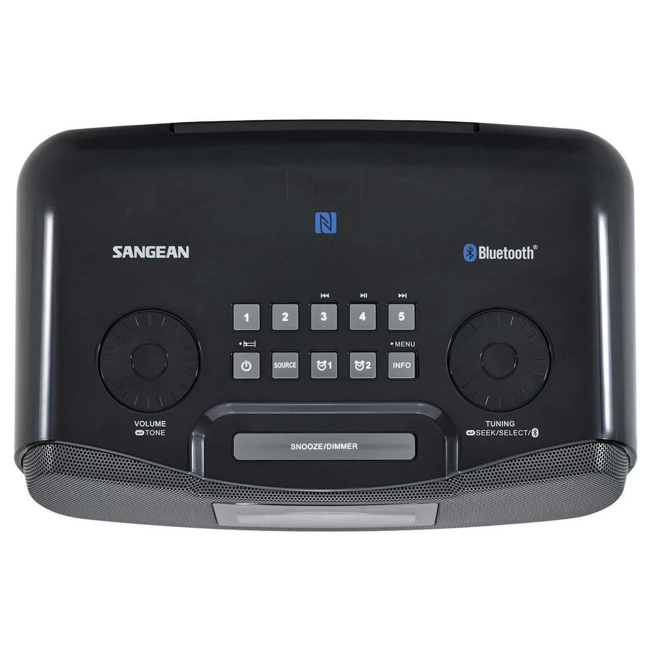 Digital AM/FM Bluetooth Clock Radio with USB Charger G255379
