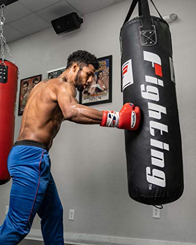 Pro Fight Gloves - Lace Up Boxing Glove for Competition, Sparring & Training H718