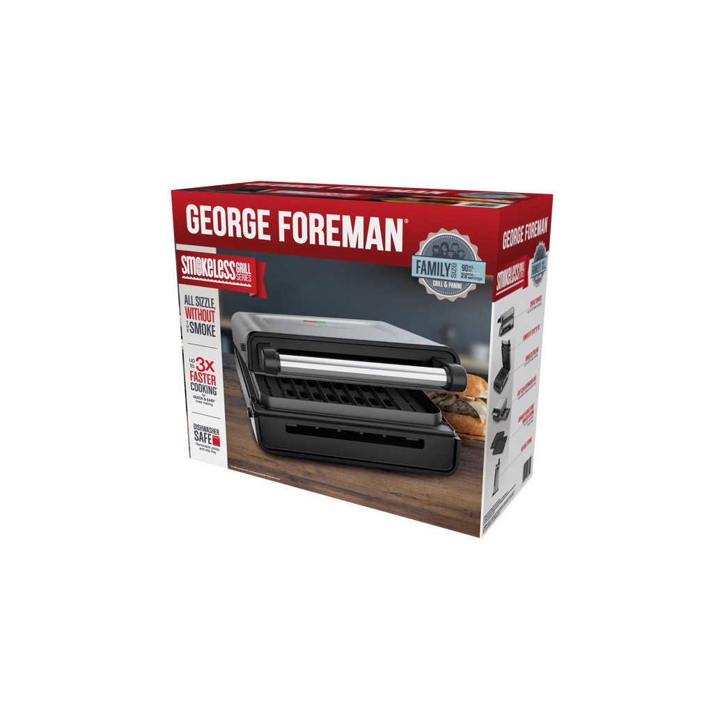 Contact Smokeless Ready Grill, Family Size R233059