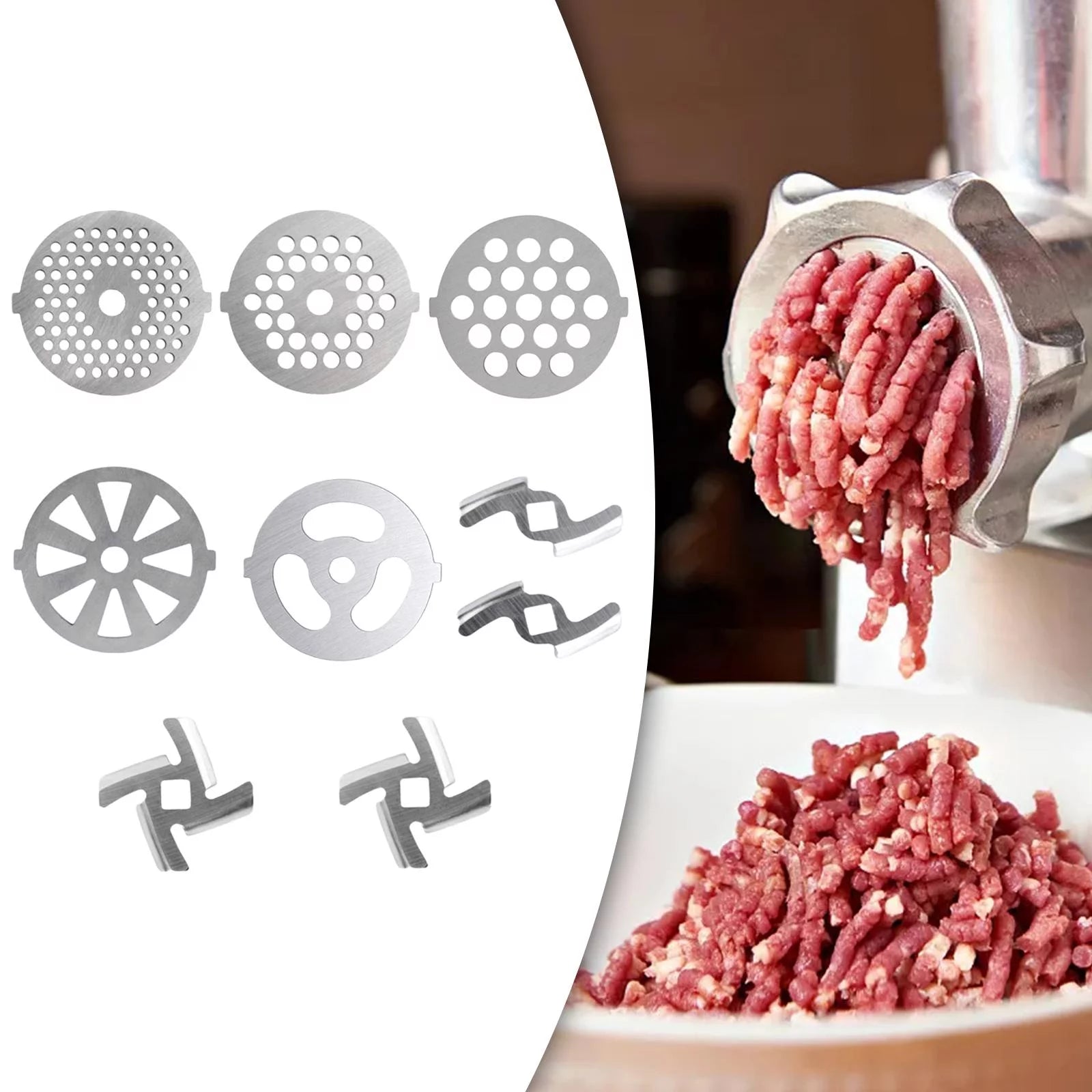 Stainless Steel Meat Grinder Attachment for Stand Mixer R2019