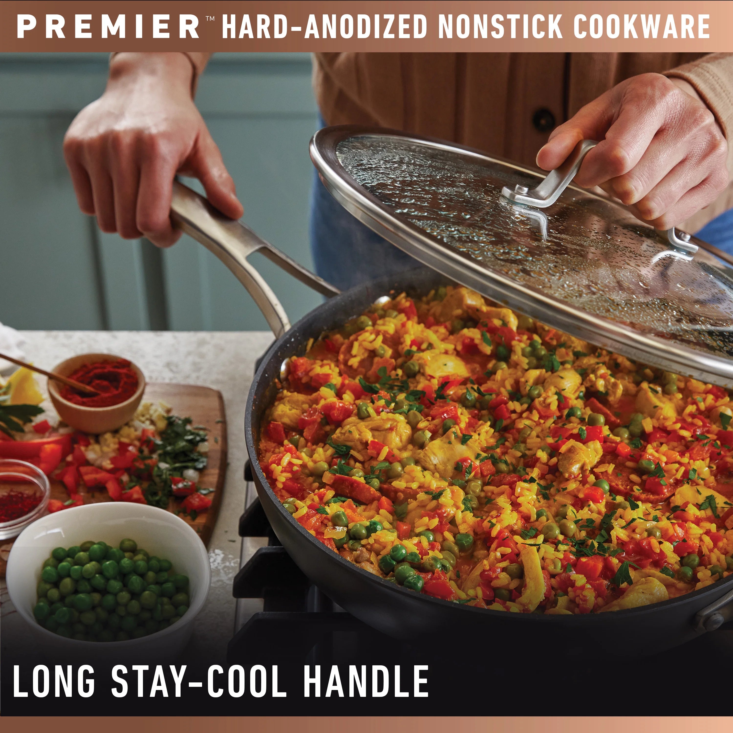Nonstick 11-Inch Square Griddle Pan W7548